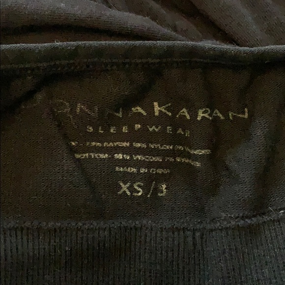 Genuine Donna Karan black maxi dress lingerie XS - Picture 6 of 7